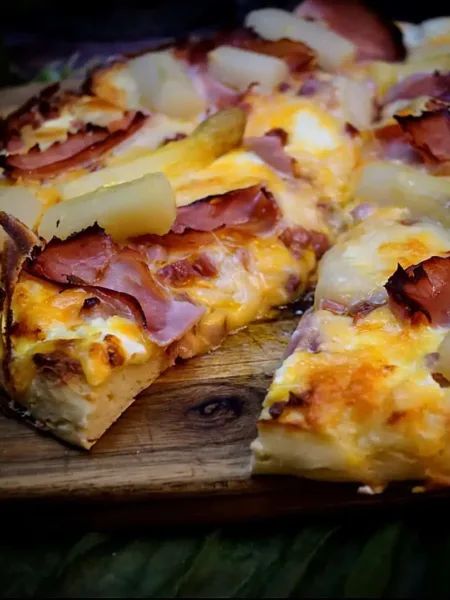 Keto Spargel Pizza, Hefeteig, Rezept