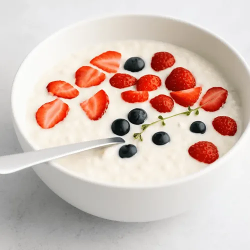 Falscher Keto Milchreis - High Protein