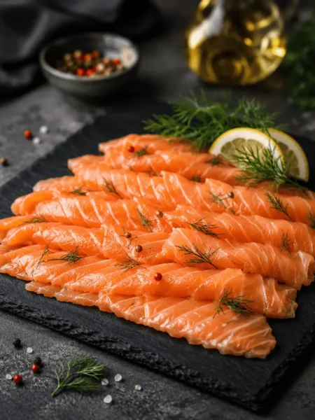 Graved Lachs, gebeizter Lachs, Graved Salmon, zuckerfrei, Keto, fermentiert, Gebeizter Keto Lachs, KetoChameleons