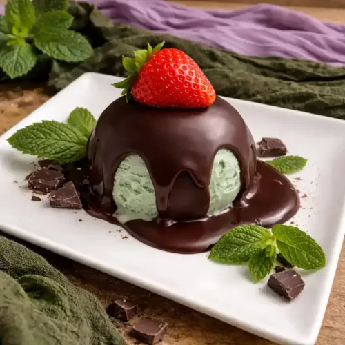 Keto-After-Eight-Eis-Minz Eis, Pfefferminz, Creami, KetoChameleons