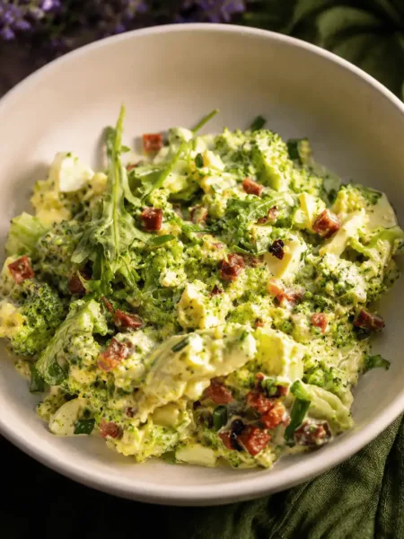 Keto Brokkoli Salat, Brokkoli, Bacon, Speck, Grillen, Keto Salat, KetoChameleons