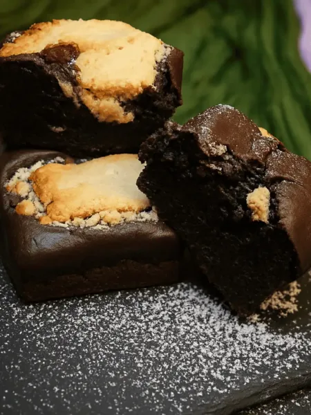 Keto Brookies, Rezept, Brownie, Cookie