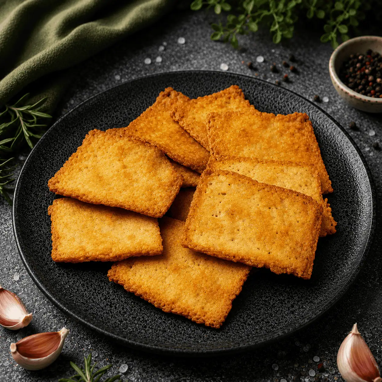 Keto, Carnivor, carnivore Cracker, Gebäck, wie Tuc, Snack, KetoChameleons