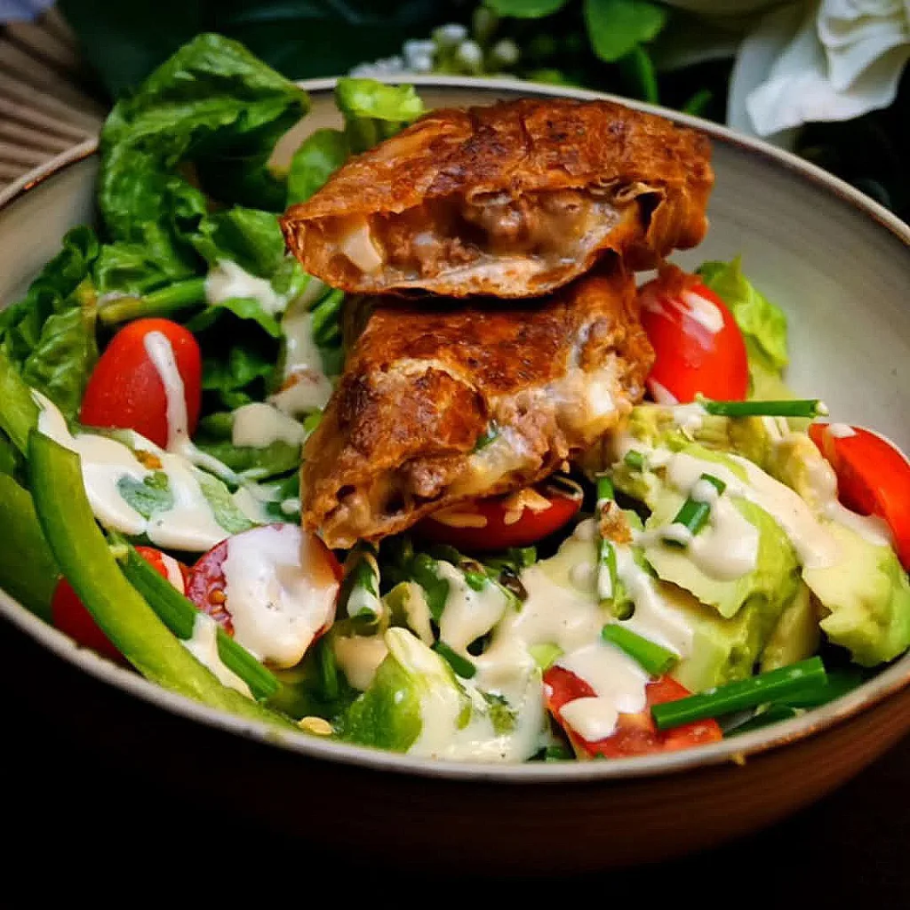 Keto Frühlingsrollen fusion