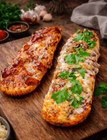 Keto Pizza Baguette