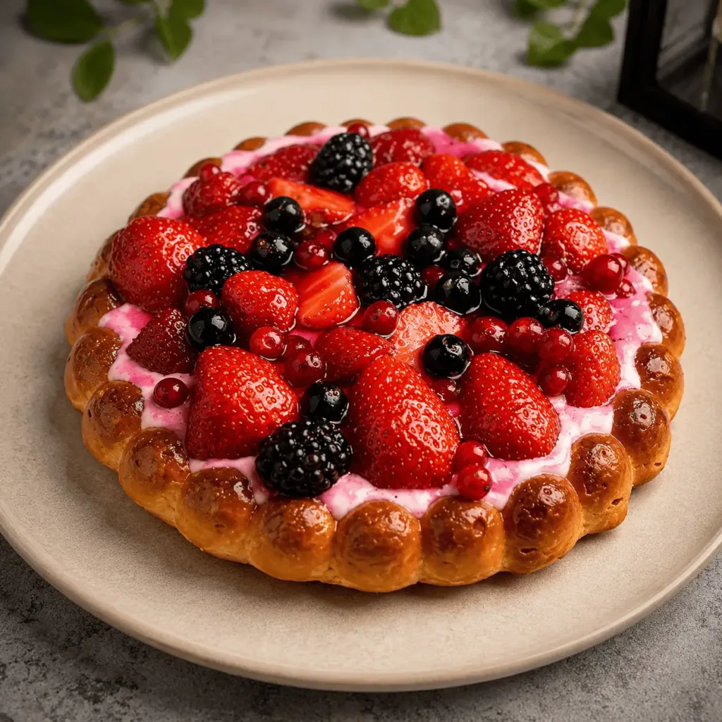 Keto Tortenboden Beeren und Guss, Beitrag, hell, ganz, KetoChameleons, Erdbeerkuchen