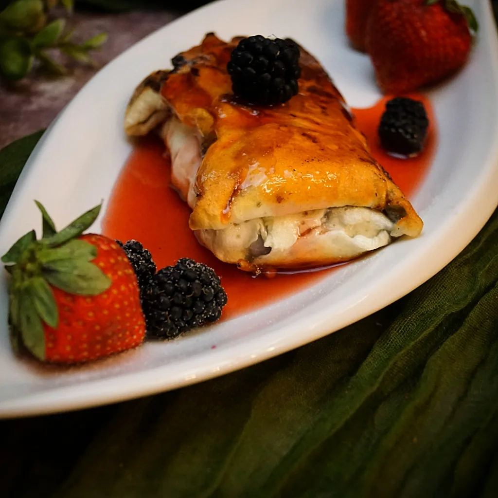 Knusprige Beerentaschen Keto, Rezept