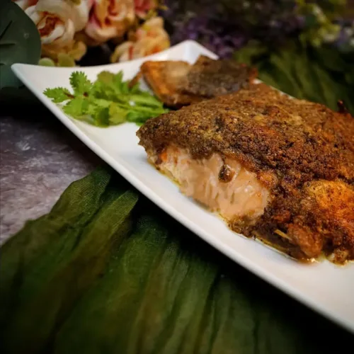 Lachs mit Kräuterkruste - Bordalaise- Keto