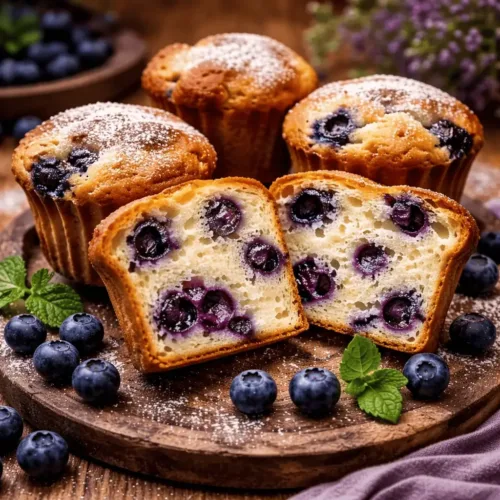 Keto Blaubeer Muffins KetoChameleons