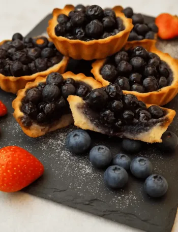 Keto Blaubeer Tartes