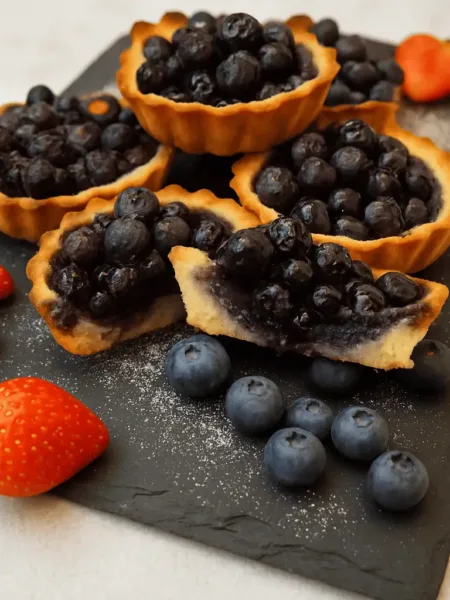 Keto Blaubeeren Tartelettes 5 Keto Blaubeeren Tartelettes Keto Blaubeer Tartes