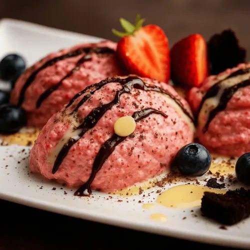Keto Erdbeer Mousse