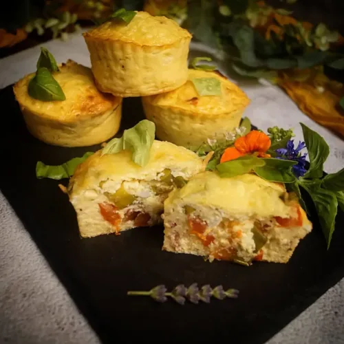 Keto Pizza Muffins