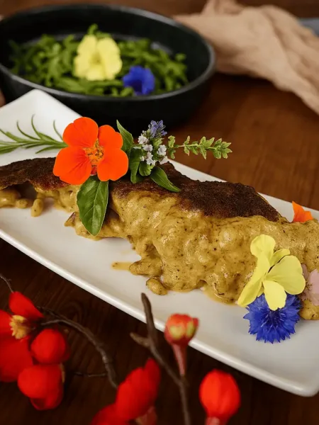 Lende mit Blumenkohlkruste