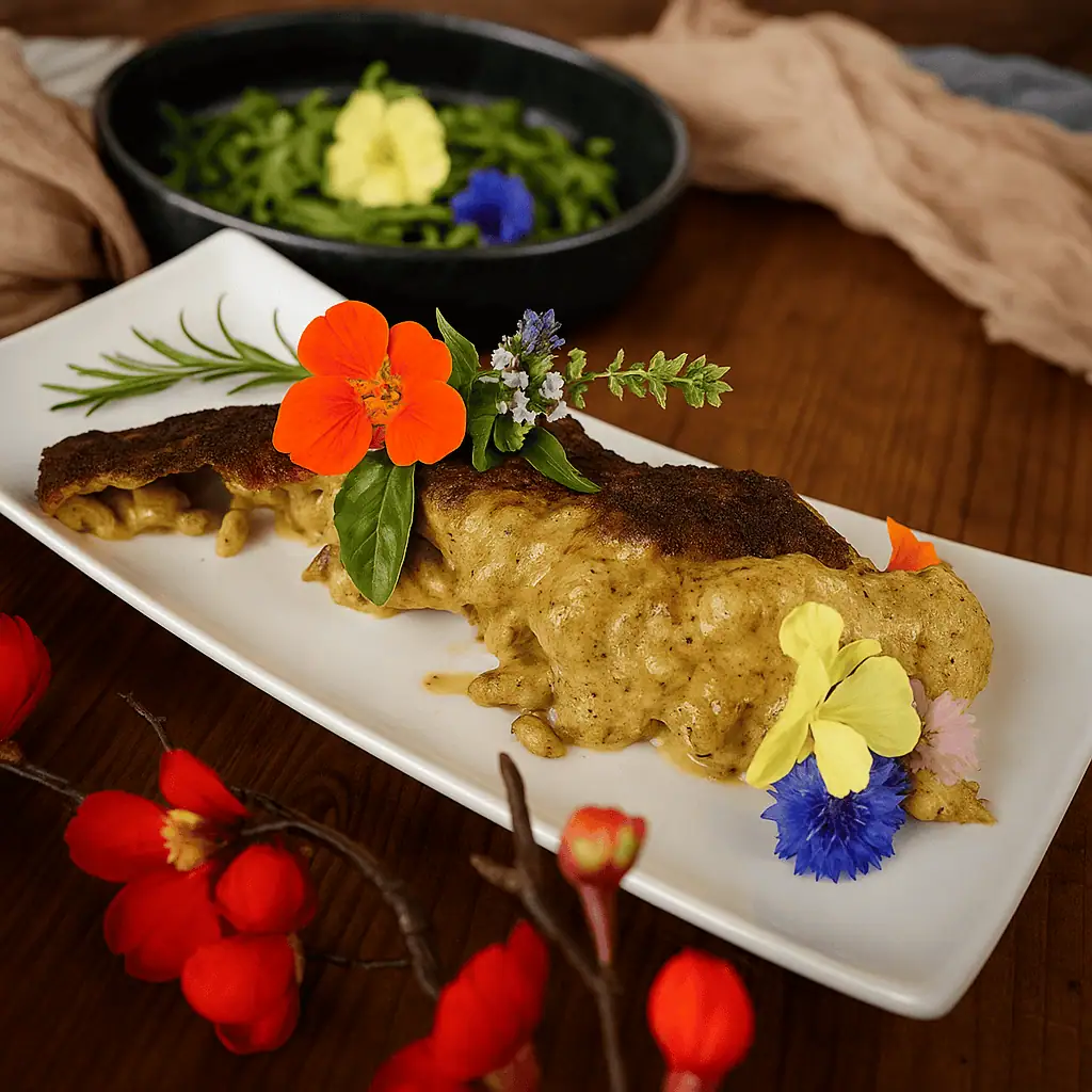 Lende mit Blumenkohlkruste