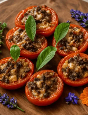 🍅Ofentomaten mit Kräuterkruste – Mediterrane Keto Antipasti 13 🍅Ofentomaten mit Kräuterkruste – Mediterrane Keto Antipasti Keto-Antipasti-Ofentomaten-Kraeuterkruste-italienisch-Italien-Rezept-KetoChameleons