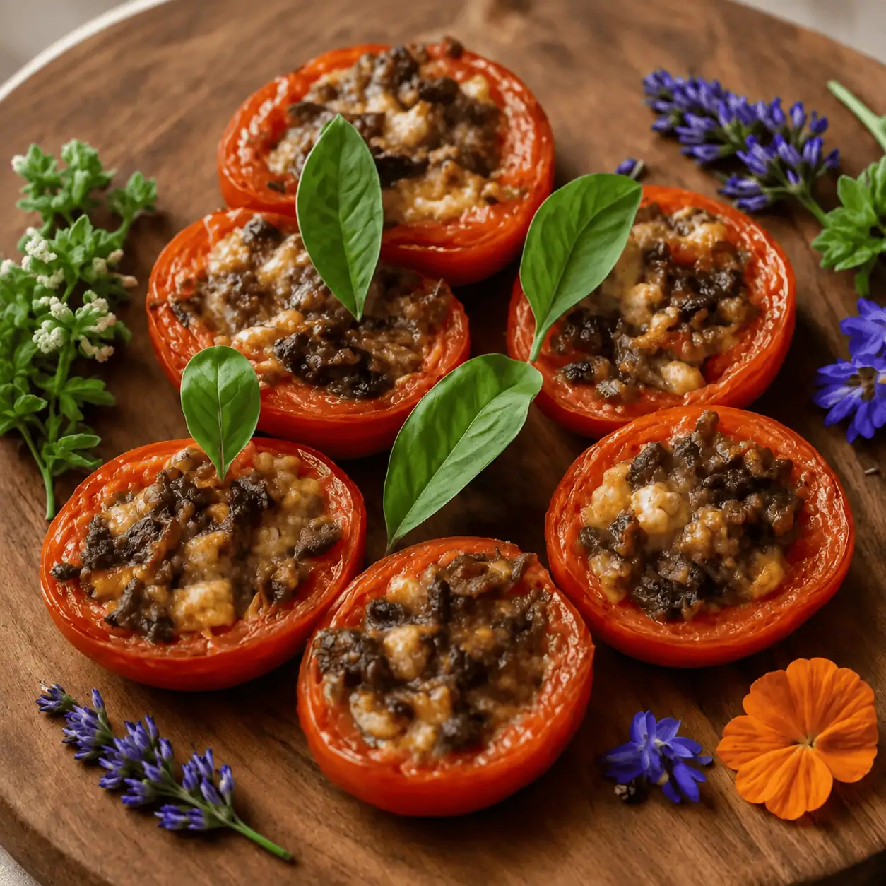 Keto-Antipasti-Ofentomaten-Kraeuterkruste-italienisch-Italien-Rezept-KetoChameleons