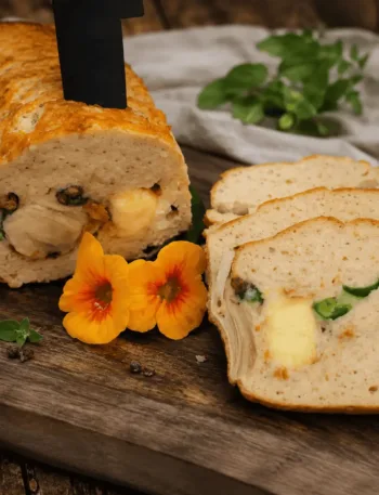 Keto Fleischkäse, Leberkäse, Huhn, Hühner Fleischkäse, Fleischkäse selbst herstellen, KetoChameleons