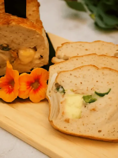 Keto Fleischkäse einfach selbst herstellen – Hühnchen Fleischkäse gefüllt 6 Keto Fleischkäse einfach selbst herstellen – Hühnchen Fleischkäse gefüllt Keto Fleischkäse selbstgemacht aus Huhn und gefüllt1 (1)