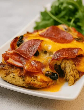 Keto Pizza Schnitzel