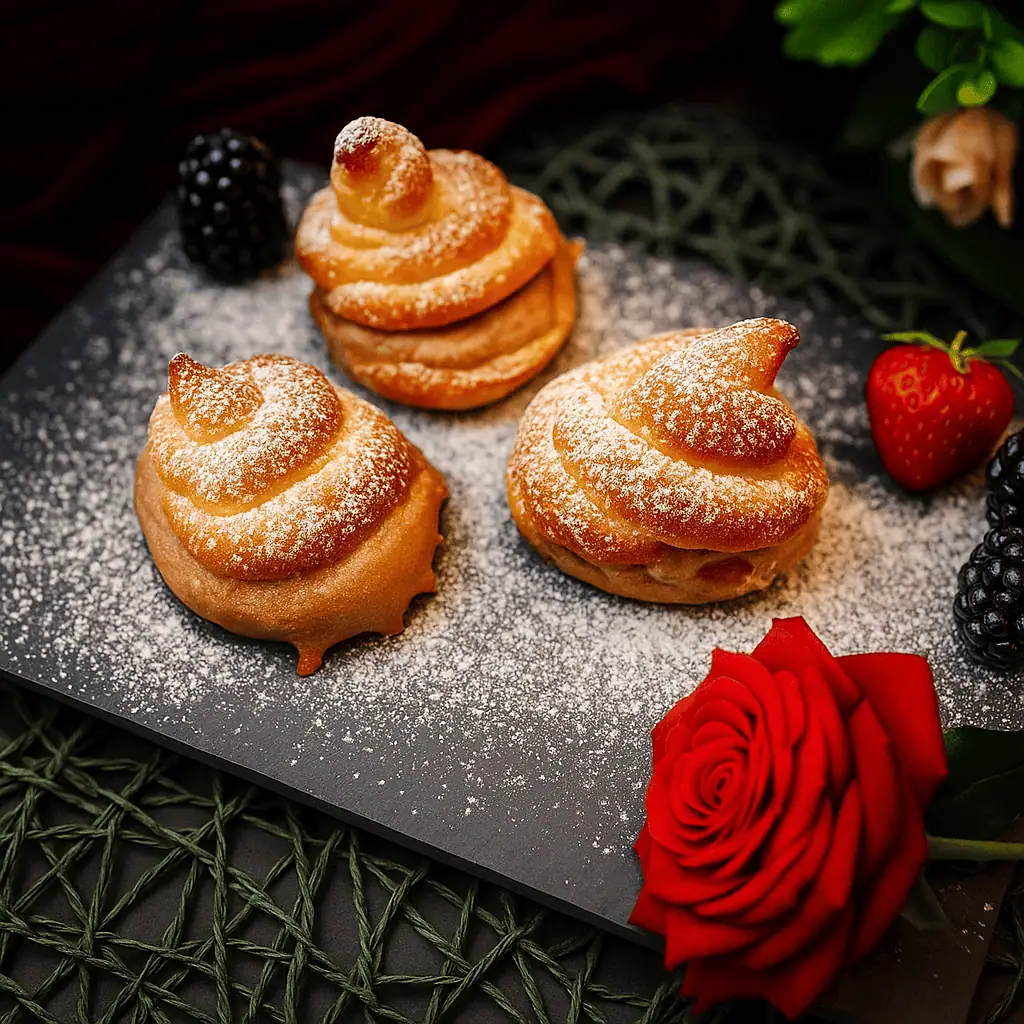 Keto Zappole Feine Creme aus Hüttenkäse und Pekannuss, verfeinert mit einem samtigen Keto-Butterscotch und knackigen Nüssen. Zuckerfrei, Low Carb und vollgepackt mit Protein – perfekt als Dessert oder Snack für deinen Keto-Lifestyle!