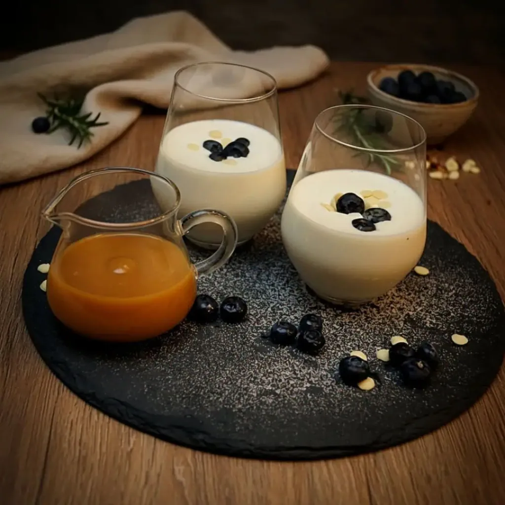 Hüttenkäse Weiße Schokolade Keto Dessert