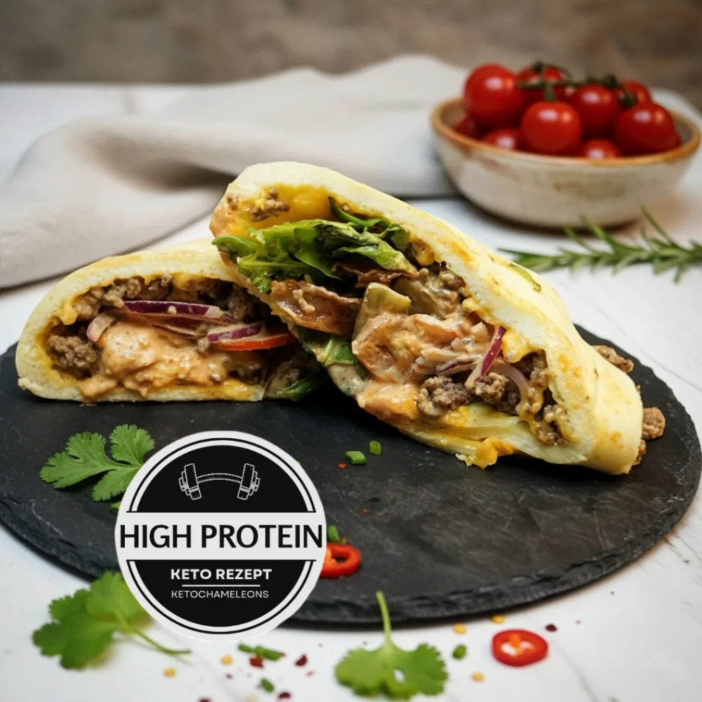 Keto Big Mac Rolle - High Protein
