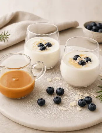 Keto Dessert Hüttenkäse, weiße Schokolade, High Protein, schnell, KetoChameleons