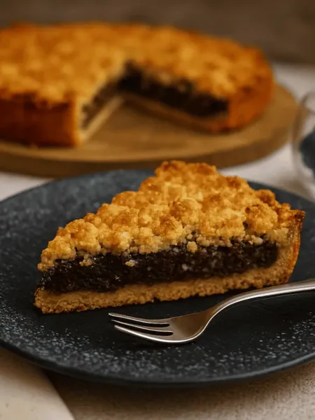 Keto Mohnkuchen mit Pudding und Streuseln – Knusprig, cremig und High Protein 1 Keto Mohnkuchen mit Pudding und Streuseln – Knusprig, cremig und High Protein Keto Mohnkuchen mit Pudding