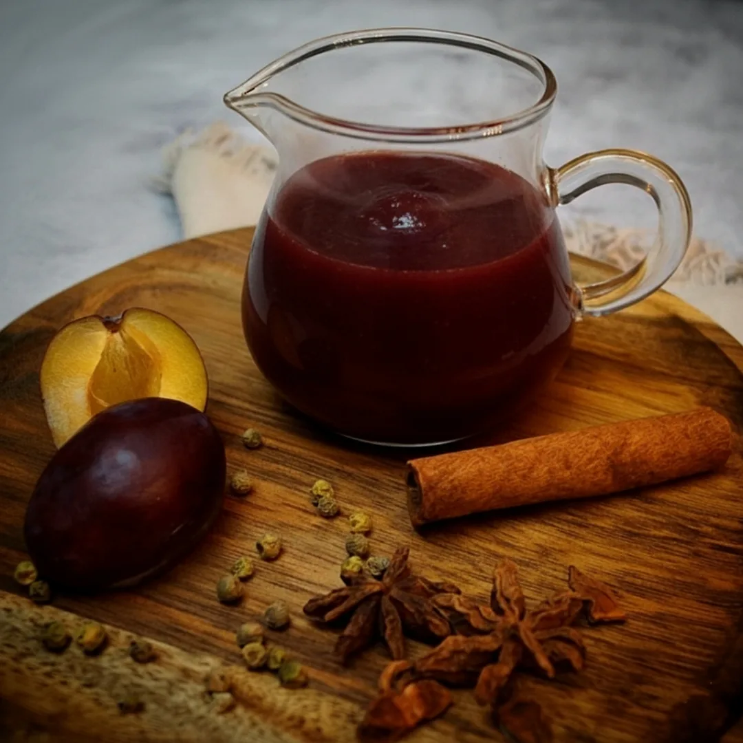 Keto Pflaumensosse asiatisch fermentiert Eingelegter grüner Pfeffer – aromatisch, würzig & vielseitig. Perfekt für Saucen, Fleischgerichte & kreative Low Carb Rezepte.