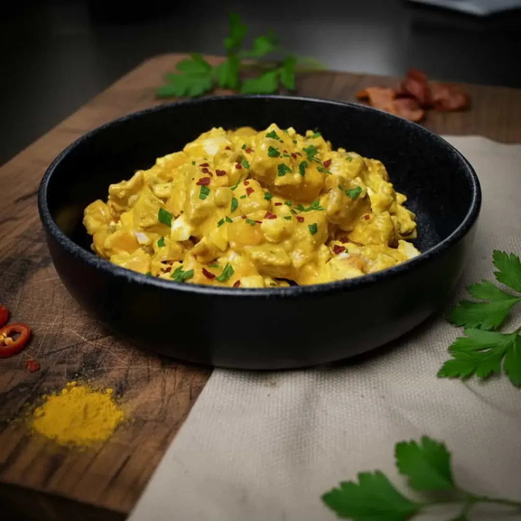 Hühnchen Eiersalat