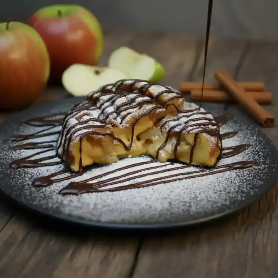 Keto-Apfel-Waffeln-Kaiser Alexander, zuckerfrei, Lowcarb, Apfelküchlein, Apfelwaffeln, KetoChameleons