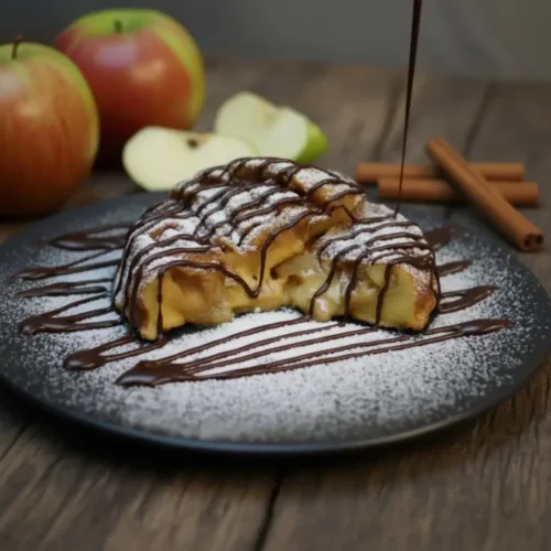 Keto Apfel Waffeln Schki