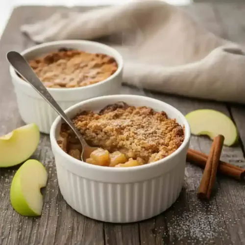Keto-Apple-Crumble, Apfel Streusel, Keto Kuchen, Keto Dessert, Kaiser-Alexander Apfel, KetoChameleons