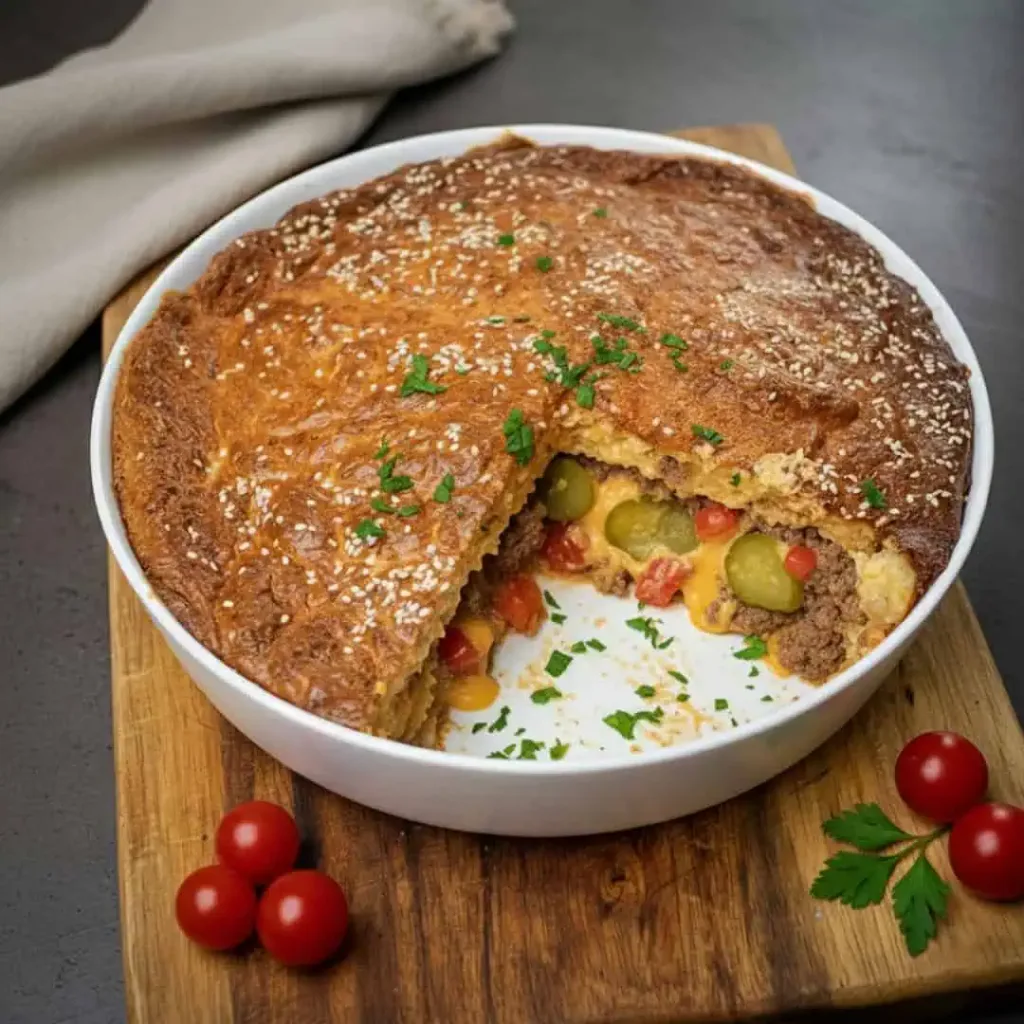 Keto Cheeseburger Auflauf