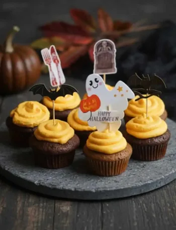 Unwiderstehliche Halloween Cupcakes – High Protein & Keto Genuss mit Kürbis 5 Unwiderstehliche Halloween Cupcakes – High Protein & Keto Genuss mit Kürbis Keto Halloween Cupcakes