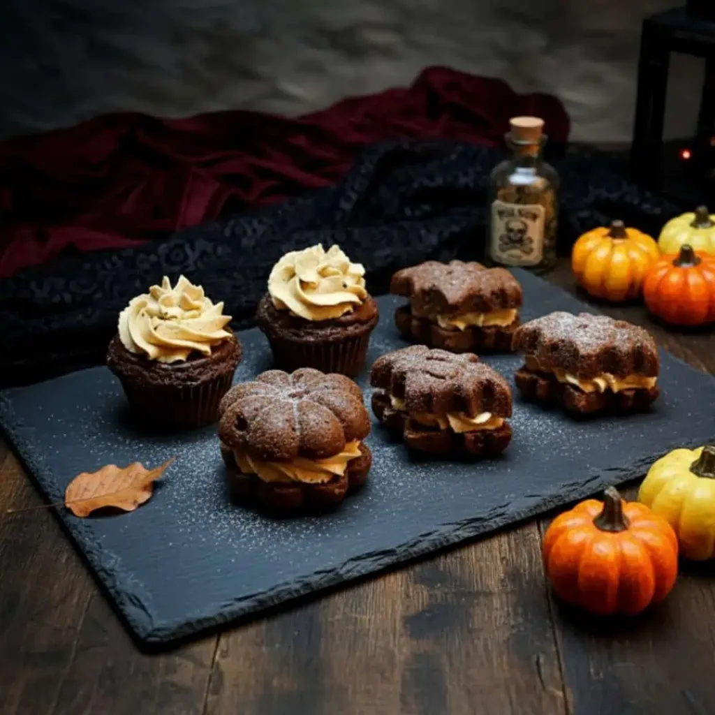 Keto Halloween Cupcakes