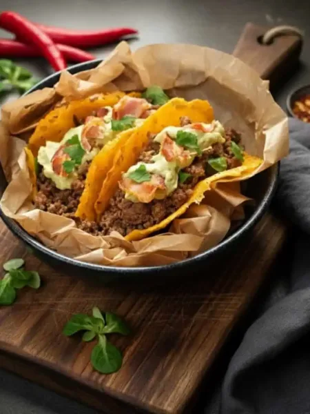 Einfache Keto Tacos mit Hackfleisch & Avocado-Creme – Schneller High Protein Genuss 2 Einfache Keto Tacos mit Hackfleisch & Avocado-Creme – Schneller High Protein Genuss Keto Tacos einfach High Protein