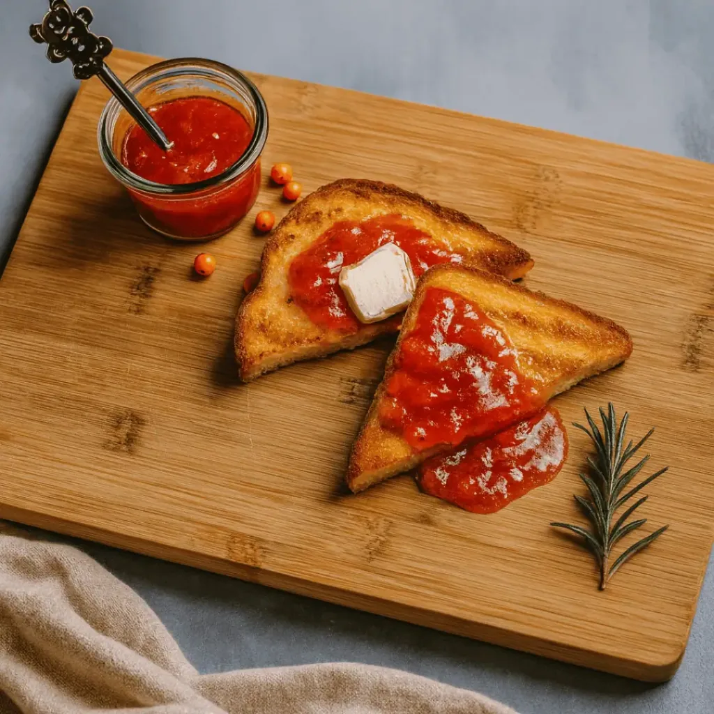 Keto Sanddorn Marmelade