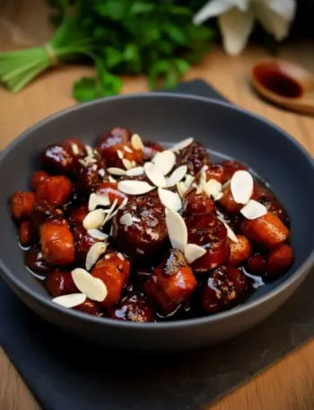 Chorizo in Rotweinsoße