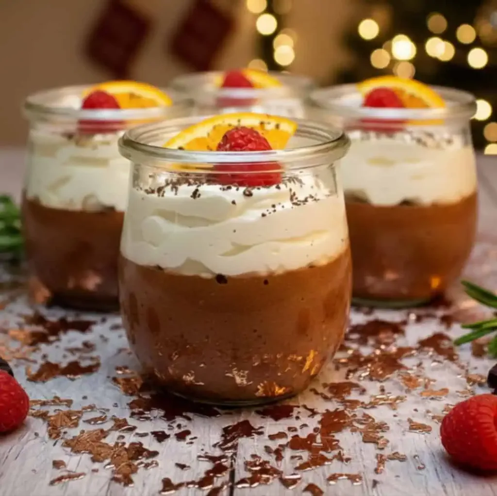 Keto Schokocreme - Christmas Chocolate Pots
