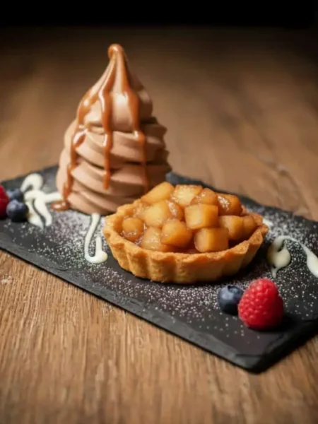 Keto Apfel Tartelettes