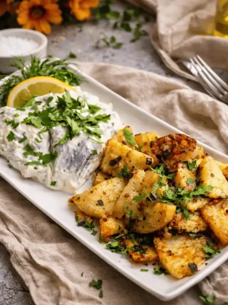 Matjes Hausfrauenart, Bratsellerie