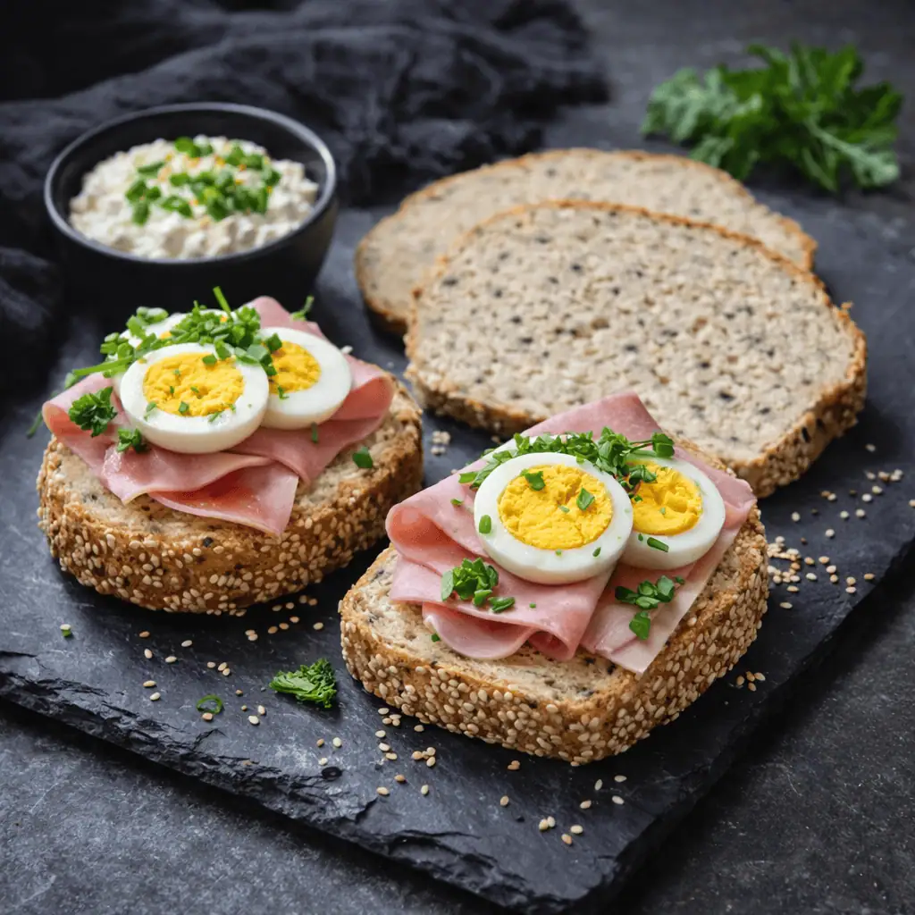 Ballaststoff Hühnerbrot KetoChameleons