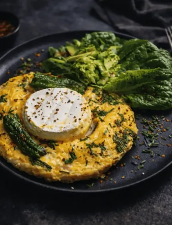 Camembert Keto Omelette Ofen, Ketochameleons