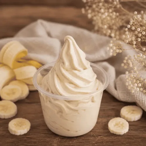 Keto Bananeneis, Bananen Eis, Creami, Swirl, KetoChameleons
