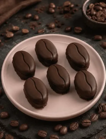 Keto Kaffeebohnen Cedric Grolet Stil Schokolade KetoChameleons