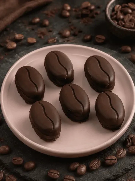 Keto Kaffeebohnen Cedric Grolet Stil Schokolade KetoChameleons