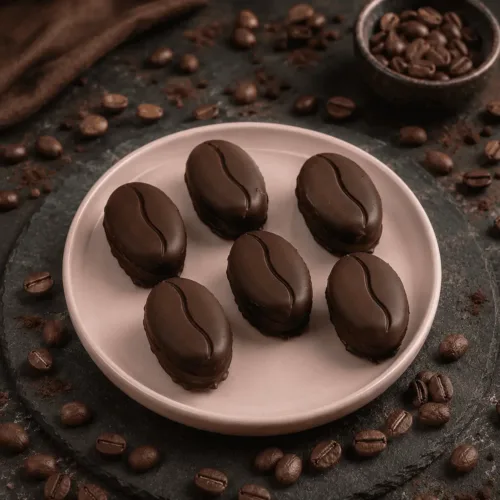 Keto Kaffeebohnen Cedric Grolet Stil Schokolade KetoChameleons