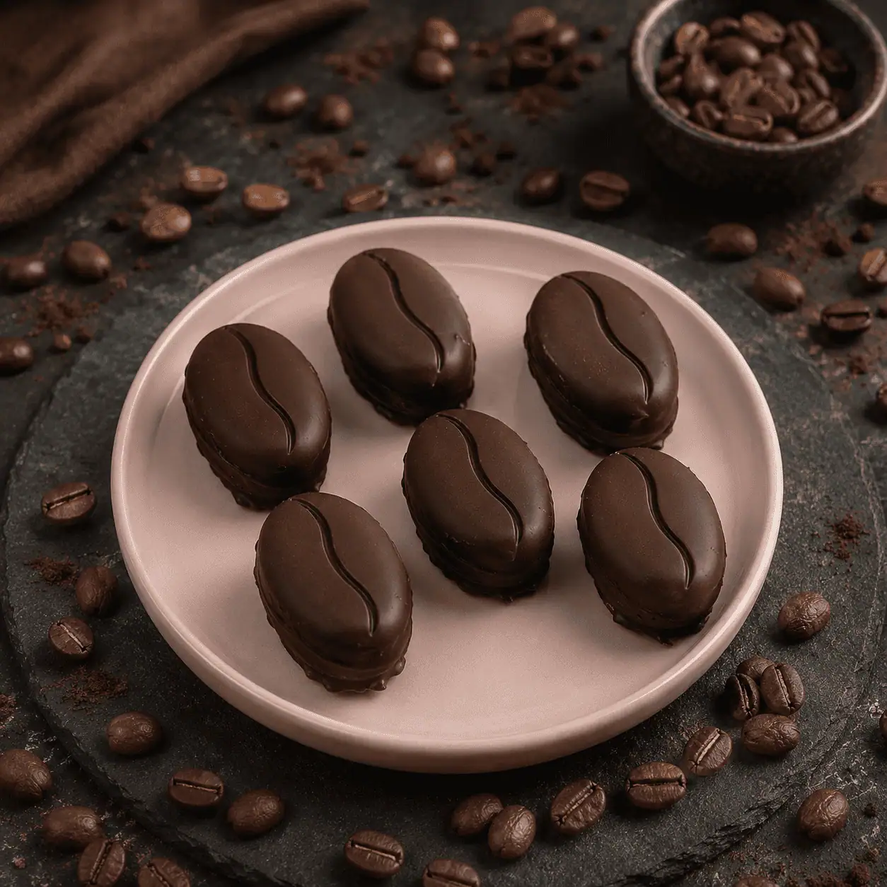Keto Kaffeebohnen Cedric Grolet Stil Schokolade KetoChameleons